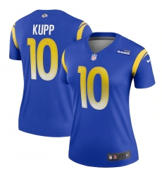 Women's Los Angeles Rams #10 Cooper Kupp Blue Nike Royal Game Jersey.webp