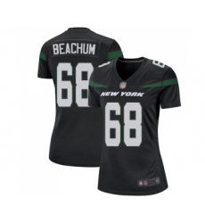 Women's New York Jets #68 Kelvin Beachum Game Black Alternate Football Jersey