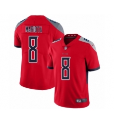 Youth Tennessee Titans #8 Marcus Mariota Limited Red Inverted Legend Football Jersey