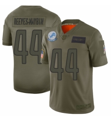 Women's Detroit Lions #44 Jalen Reeves-Maybin Limited Camo 2019 Salute to Service Football Jersey