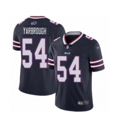 Women's Buffalo Bills #54 Eddie Yarbrough Limited Navy Blue Inverted Legend Football Jersey
