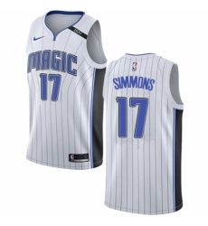 Women's Nike Orlando Magic #17 Jonathon Simmons Swingman NBA Jersey - Association Edition