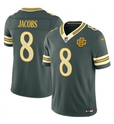 Men's Green Bay Packers #8 Josh Jacobs Dark Green 2026 F.U.S.E. Rivalries Collection Limited Football Stitched Jersey