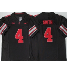 Men's Ohio State Buckeyes #4 Jeremiah Smith Black 2026 F.U.S.E. Limited Stitched Jersey