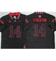 Men's Georgia Bulldogs #14 Gunner Stockton White 2026 F.U.S.E. Stitched Jersey