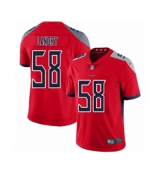 Youth Tennessee Titans #58 Harold Landry Limited Red Inverted Legend Football Jersey