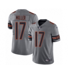 Women's Chicago Bears #17 Anthony Miller Limited Silver Inverted Legend Football Jersey