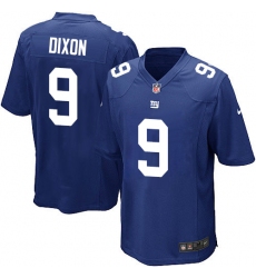 Men's Nike New York Giants #9 Riley Dixon Game Royal Blue Team Color NFL Jersey