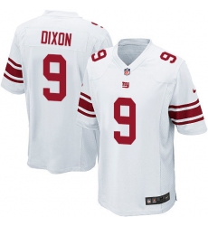Men's Nike New York Giants #9 Riley Dixon Game White NFL Jersey