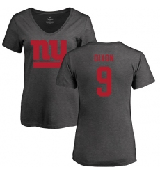 NFL Women's Nike New York Giants #9 Riley Dixon Ash One Color T-Shirt