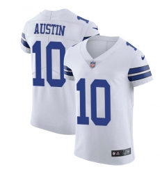 Men's Nike Dallas Cowboys #10 Tavon Austin White Vapor Untouchable Elite Player NFL Jersey
