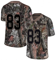 Men's Nike Baltimore Ravens #83 Willie Snead IV Limited Camo Salute to Service NFL Jersey
