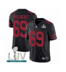 Men's San Francisco 49ers #69 Mike McGlinchey Black Alternate Vapor Untouchable Limited Player Super Bowl LIV Bound Football Jersey