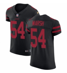 Men's Nike San Francisco 49ers #54 Cassius Marsh Black Alternate Vapor Untouchable Elite Player NFL Jersey