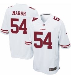 Men's Nike San Francisco 49ers #54 Cassius Marsh Game White NFL Jersey