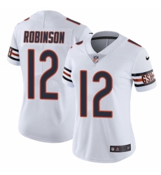 Women's Nike Chicago Bears #12 Allen Robinson White Vapor Untouchable Limited Player NFL Jersey