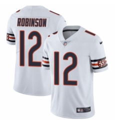 Youth Nike Chicago Bears #12 Allen Robinson White Vapor Untouchable Elite Player NFL Jersey