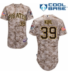 Men's Majestic Pittsburgh Pirates #39 Chad Kuhl Authentic Camo Alternate Cool Base MLB Jersey