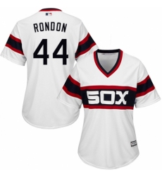 Women's Majestic Chicago White Sox #44 Bruce Rondon Replica White 2013 Alternate Home Cool Base MLB Jersey