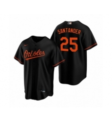 Youth Baltimore Orioles #25 Anthony Santander Nike Black Replica Alternate Jersey