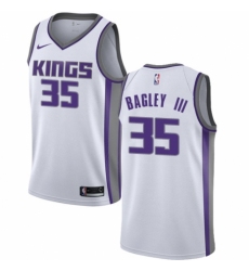 Women's Nike Sacramento Kings #35 Marvin Bagley III Authentic White NBA Jersey - Association Edition