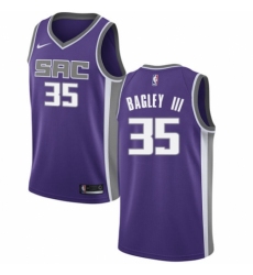 Women's Nike Sacramento Kings #35 Marvin Bagley III Swingman Purple NBA Jersey - Icon Edition