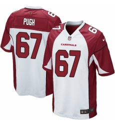 Men's Nike Arizona Cardinals #67 Justin Pugh Game White NFL Jersey