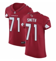 Men's Nike Arizona Cardinals #71 Andre Smith Red Team Color Vapor Untouchable Elite Player NFL Jersey