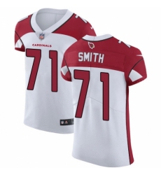 Men's Nike Arizona Cardinals #71 Andre Smith White Vapor Untouchable Elite Player NFL Jersey