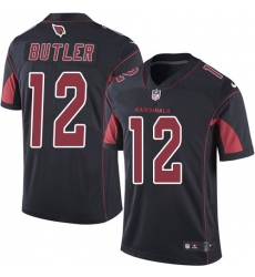 Men's Nike Arizona Cardinals #12 Brice Butler Limited Black Rush Vapor Untouchable NFL Jersey