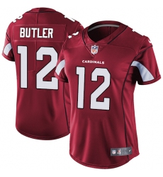 Women's Nike Arizona Cardinals #12 Brice Butler Red Team Color Vapor Untouchable Limited Player NFL Jersey