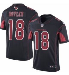 Youth Nike Arizona Cardinals #18 Brice Butler Limited Black Rush Vapor Untouchable NFL Jersey
