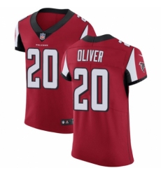 Men's Nike Atlanta Falcons #20 Isaiah Oliver Red Team Color Vapor Untouchable Elite Player NFL Jersey