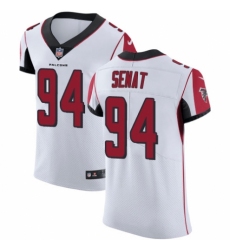 Men's Nike Atlanta Falcons #94 Deadrin Senat White Vapor Untouchable Elite Player NFL Jersey