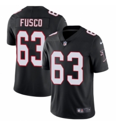 Youth Nike Atlanta Falcons #63 Brandon Fusco Black Alternate Vapor Untouchable Elite Player NFL Jersey