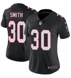 Women's Nike Atlanta Falcons #30 Ito Smith Black Alternate Vapor Untouchable Limited Player NFL Jersey