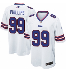 Men's Nike Buffalo Bills #99 Harrison Phillips Game White NFL Jersey