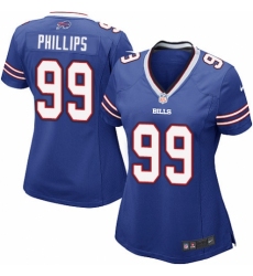 Women's Nike Buffalo Bills #99 Harrison Phillips Game Royal Blue Team Color NFL Jersey