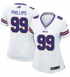 Women's Nike Buffalo Bills #99 Harrison Phillips Game White NFL Jersey