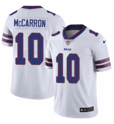Youth Nike Buffalo Bills #10 AJ McCarron White Vapor Untouchable Elite Player NFL Jersey