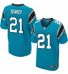 Men's Nike Carolina Panthers #21 Da'Norris Searcy Elite Blue Alternate NFL Jersey
