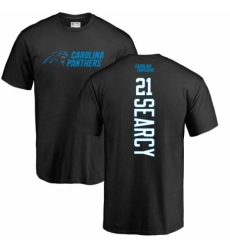 NFL Nike Carolina Panthers #21 Da'Norris Searcy Black Backer T-Shirt
