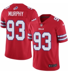 Youth Nike Buffalo Bills #93 Trent Murphy Limited Red Rush Vapor Untouchable NFL Jersey