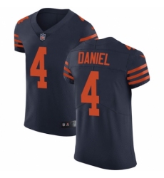 Men's Nike Chicago Bears #4 Chase Daniel Navy Blue Alternate Vapor Untouchable Elite Player NFL Jersey