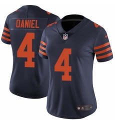 Women's Nike Chicago Bears #4 Chase Daniel Navy Blue Alternate Vapor Untouchable Elite Player NFL Jersey