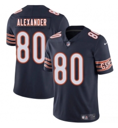 Men's Chicago Bears #80 Maurice Alexander Navy 2025 Vapor Football Stitched Jersey