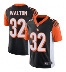 Men's Nike Cincinnati Bengals #32 Mark Walton Black Team Color Vapor Untouchable Limited Player NFL Jersey