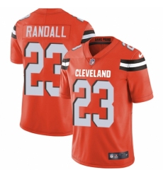 Youth Nike Cleveland Browns #23 Damarious Randall Orange Alternate Vapor Untouchable Limited Player NFL Jersey