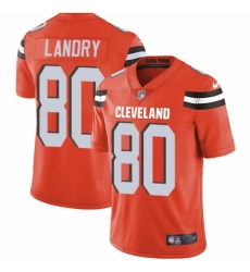Youth Nike Cleveland Browns #80 Jarvis Landry Orange Alternate Vapor Untouchable Elite Player NFL Jersey