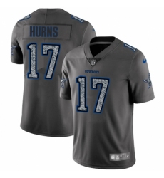 Men's Nike Dallas Cowboys #17 Allen Hurns Gray Static Vapor Untouchable Limited NFL Jersey